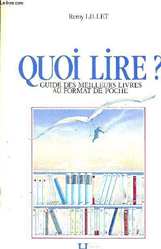 Quoi lire ?: Guide des meilleurs livres au format de poche book