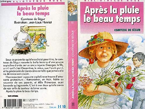 Après la pluie le beau temps (Bibliothèque rose) Books