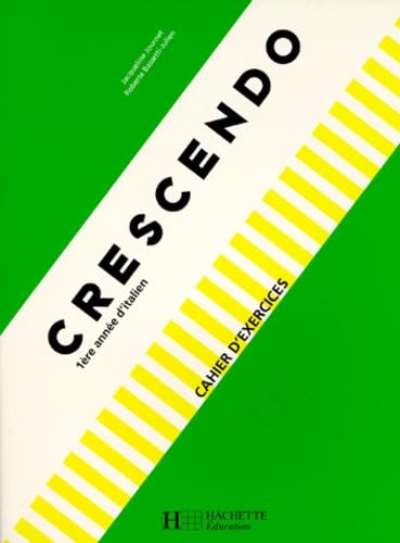 Crescendo, 1re année. Italien, cahier book