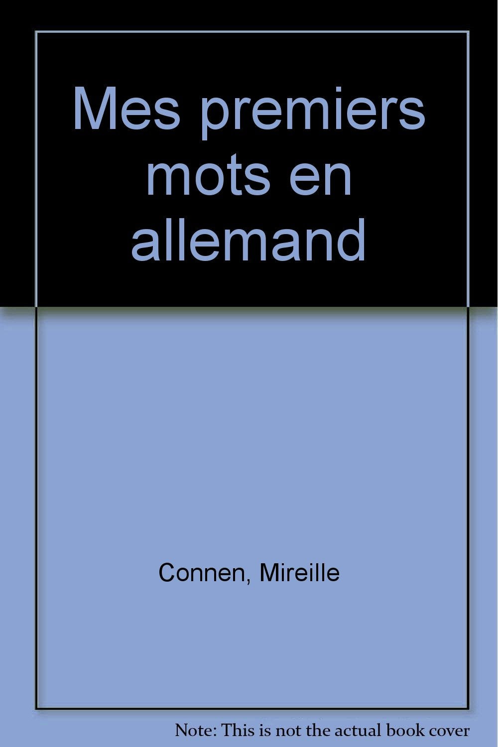 Mes Premiers Mots En Allemand book