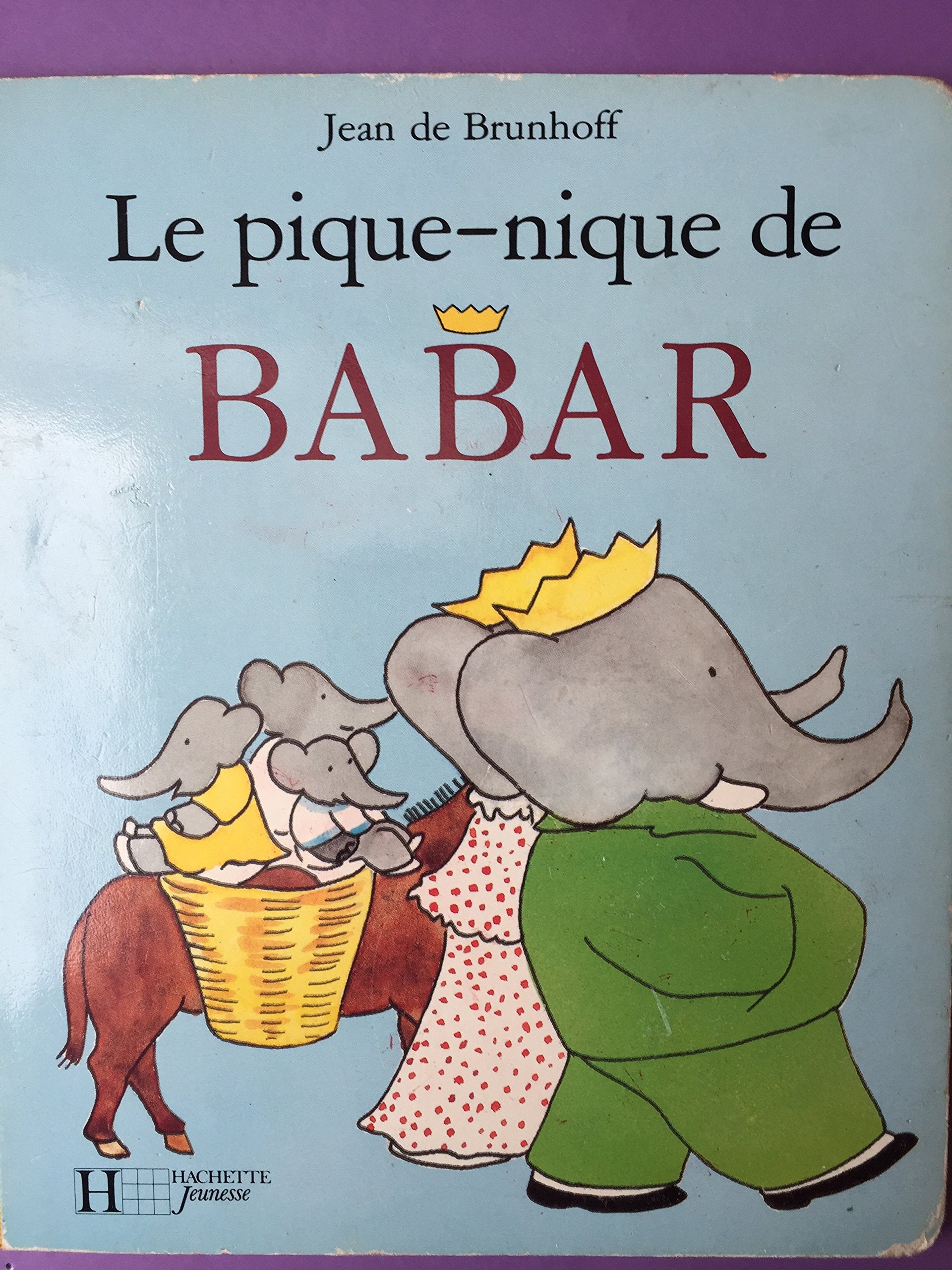 Babar tout carton. Le pique-nique de Babar book