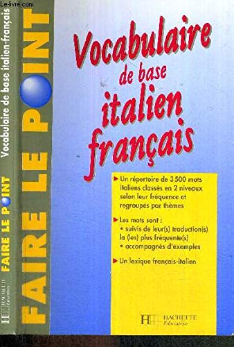 Vocabulaire de base italien-français book