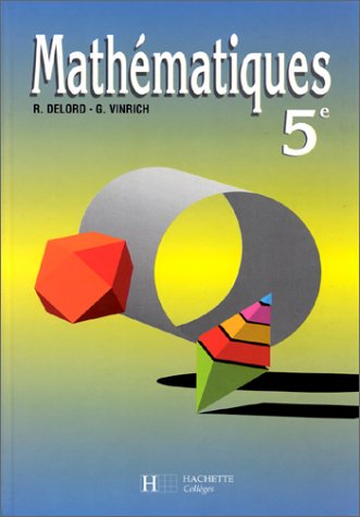 Mathématiques, 5e, (édition 1991). Livre de l'élève book