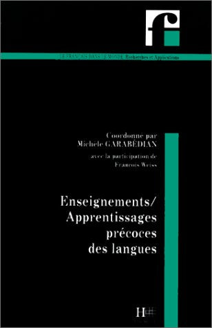 Enseignements, apprentissages précoces des langues Books