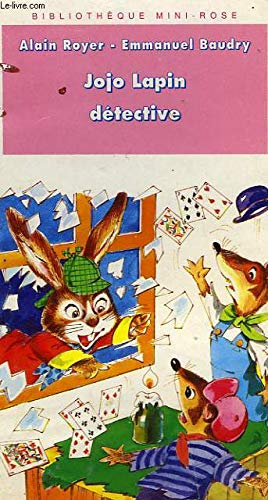 Jojo lapin détective Books