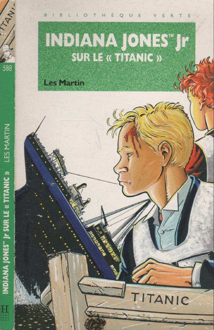 Indiana Jones Jr sur le Titanic Books