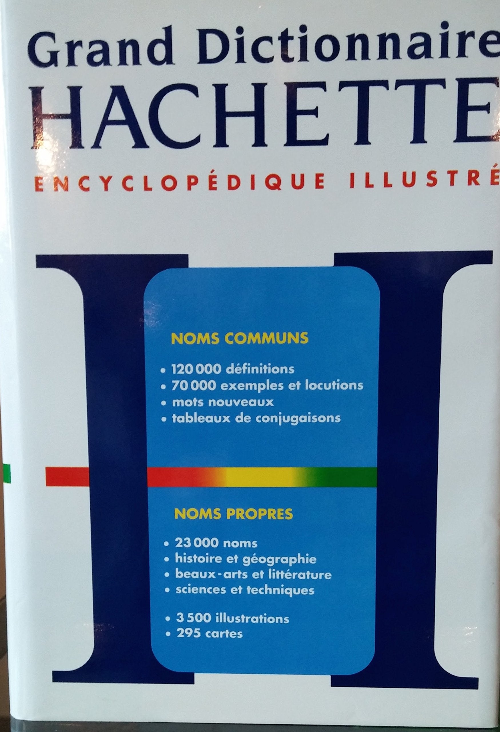 Grand dictionnaire Hachette encyclopédique illustré book