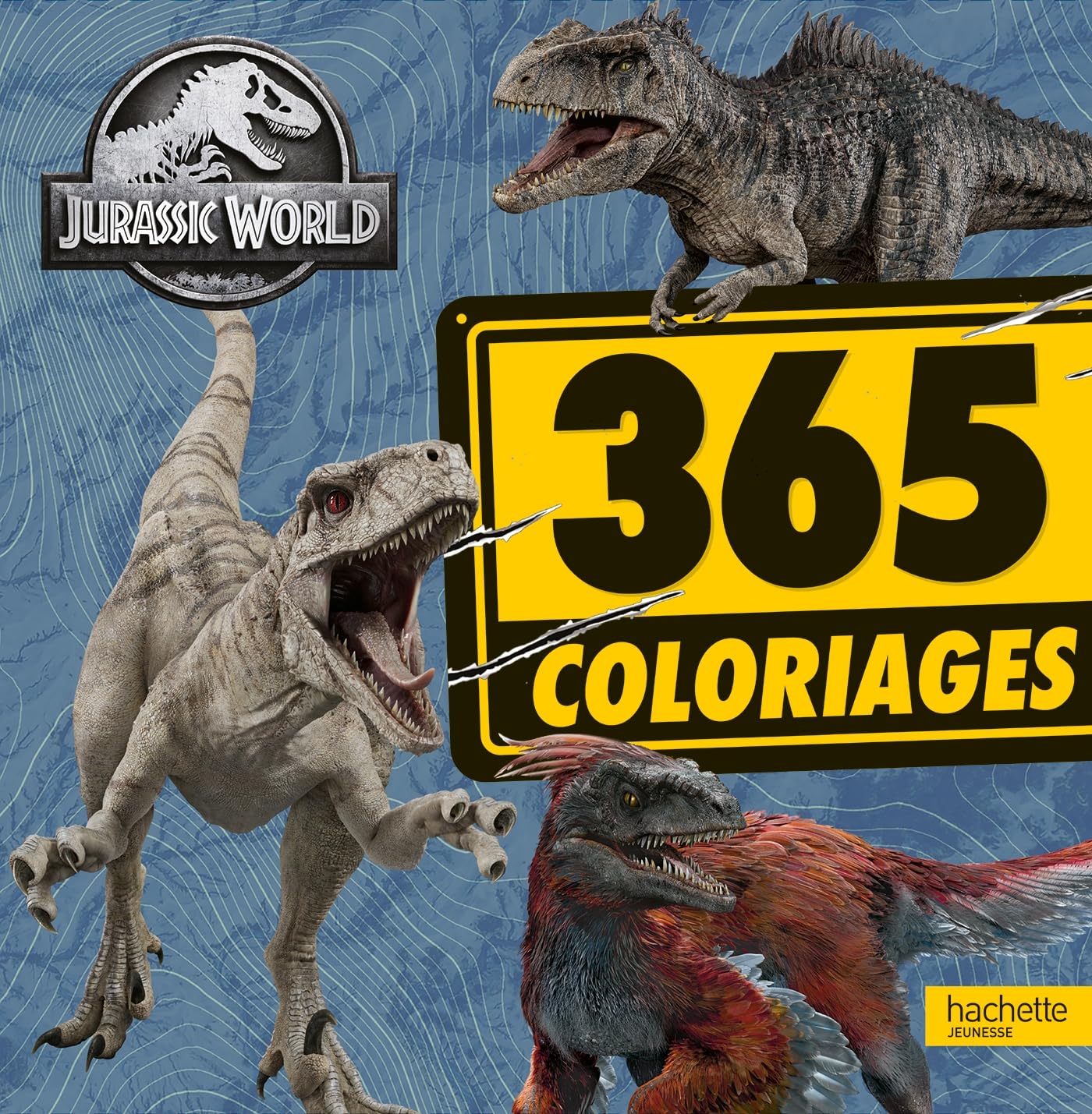 Jurassic World - 365 coloriages: 365 coloriages book