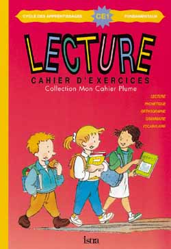 Mon cahier Plume CE1 : lecture : cahier d'exercices book