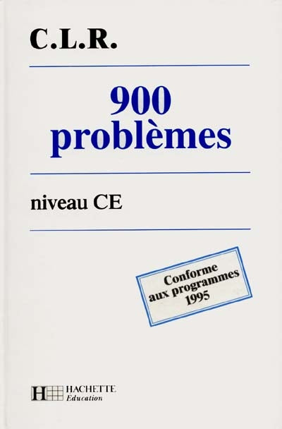 Product Image: 900 problèmes, CE