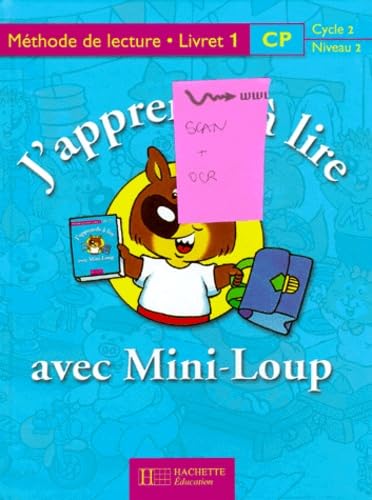 J'Apprends A Lire Avec Mini-Loup Cp. Livret 1 Books