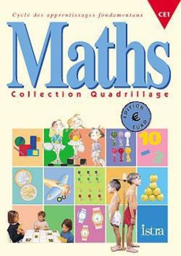 Quadrillage Maths CE1 Euro - Fichier de l'élève - Edition 2001 book