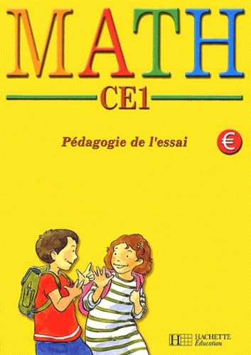 MATH CE1 Pédagogie de l'essai - Fichier d'activités de l'élève euro - Ed.2002: Pédagogie de l'essai book