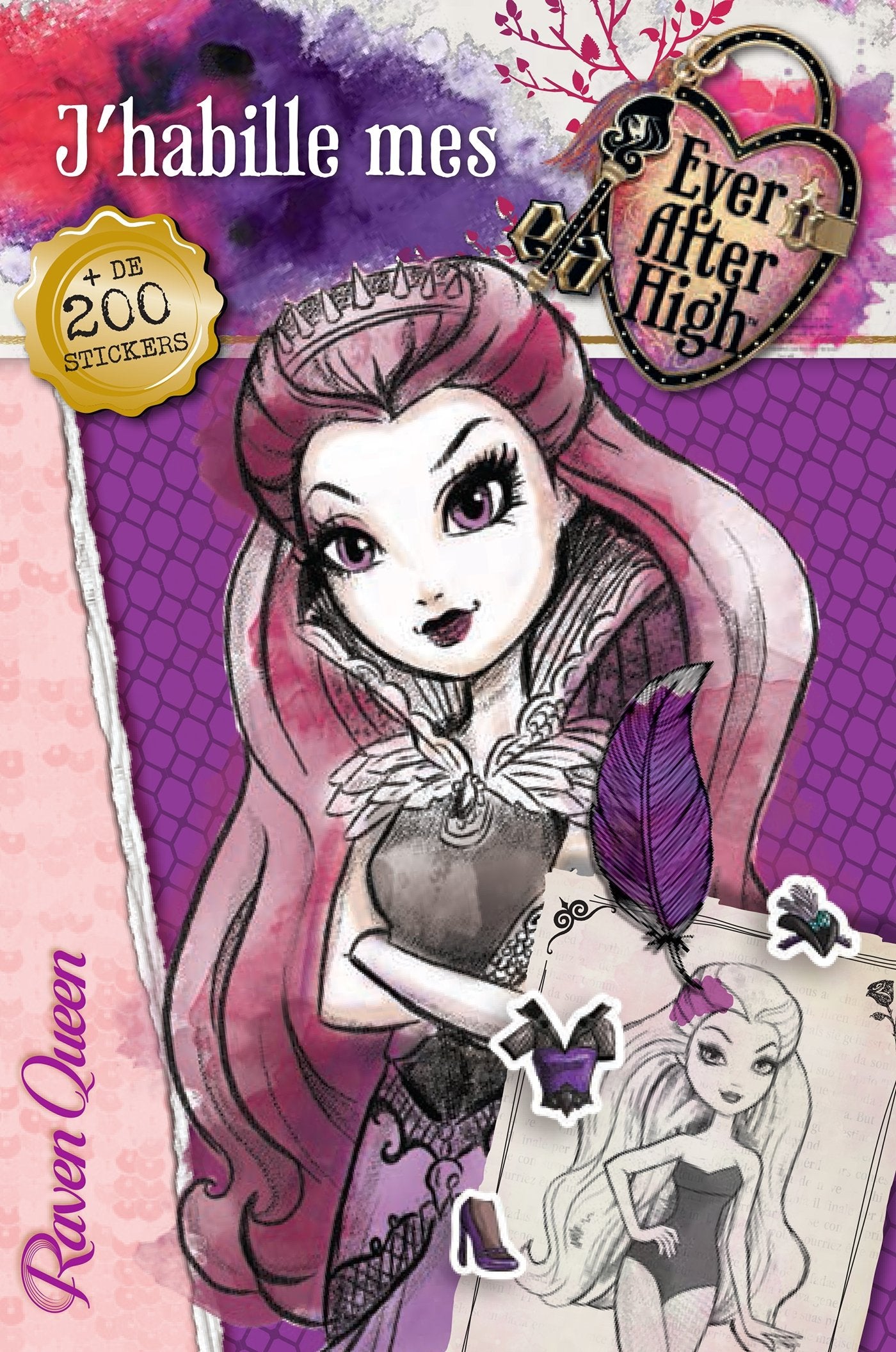 J'habille mes Ever After High: Raven Queen Books