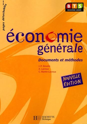 Economie générale BTS Deuxième année book