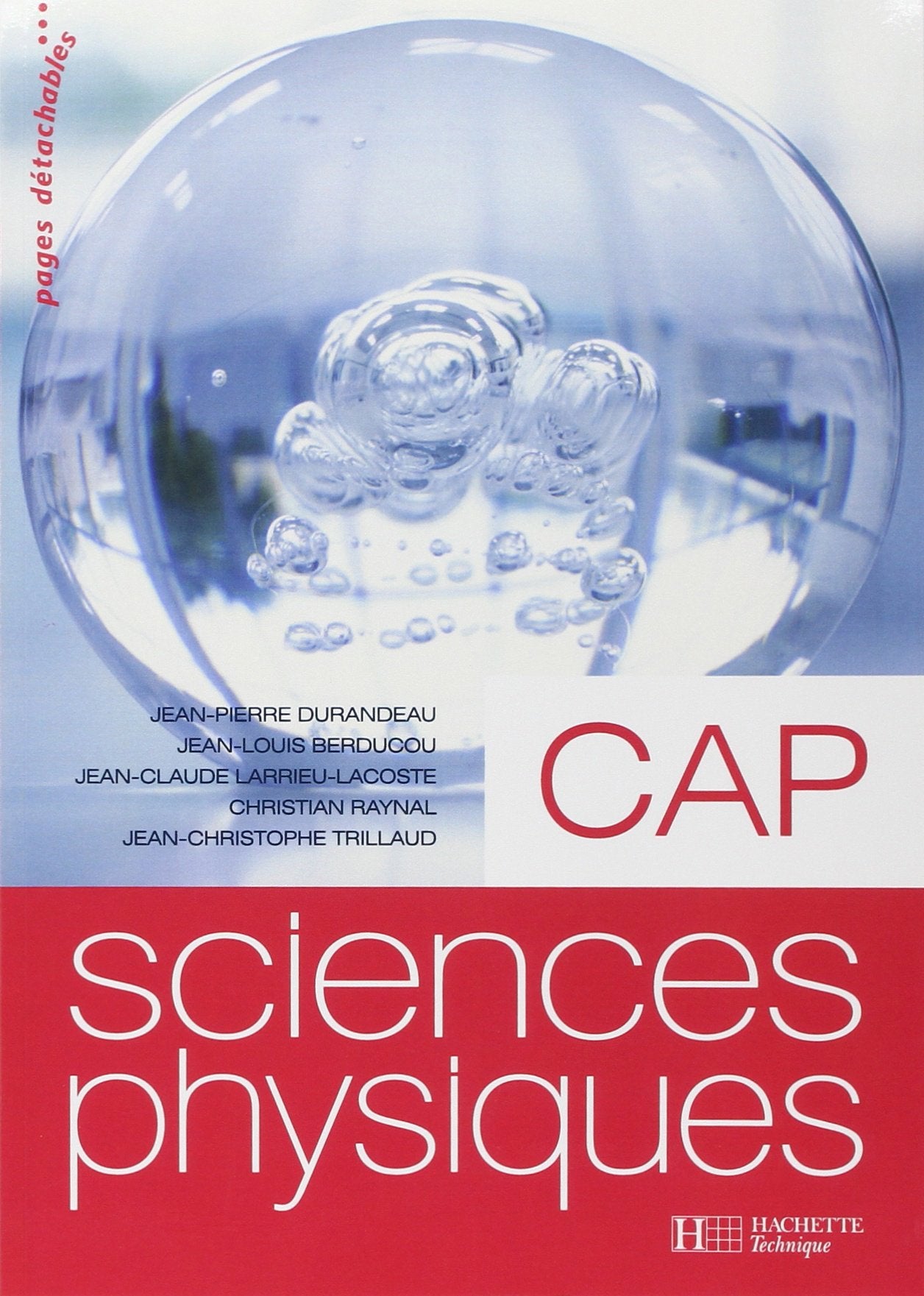 Sciences physiques CAP - Livre élève - Ed.2006 book