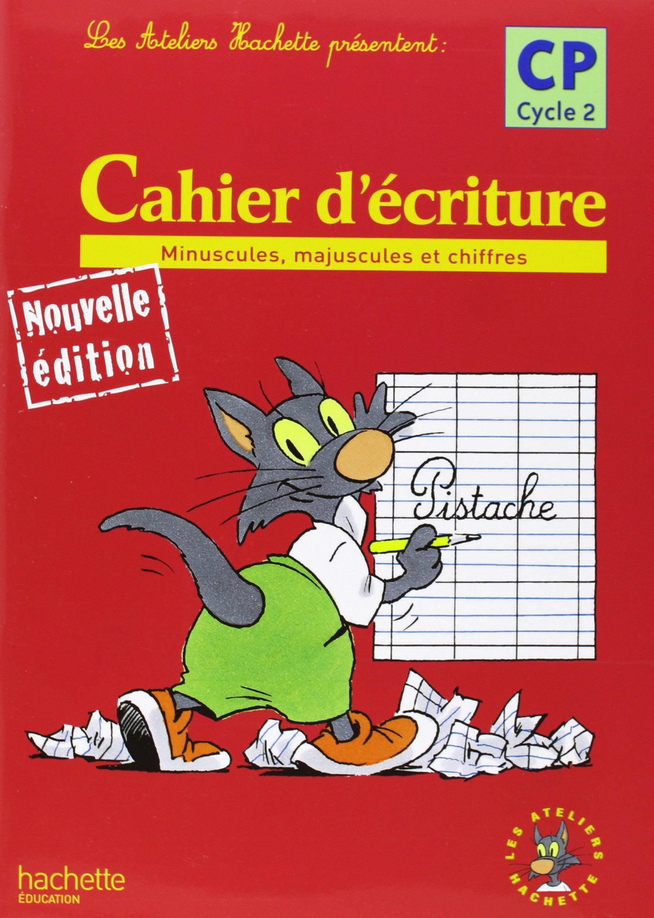 Cahier d'écriture CP : Minuscules, majuscules et chiffres Professional & Reference Books