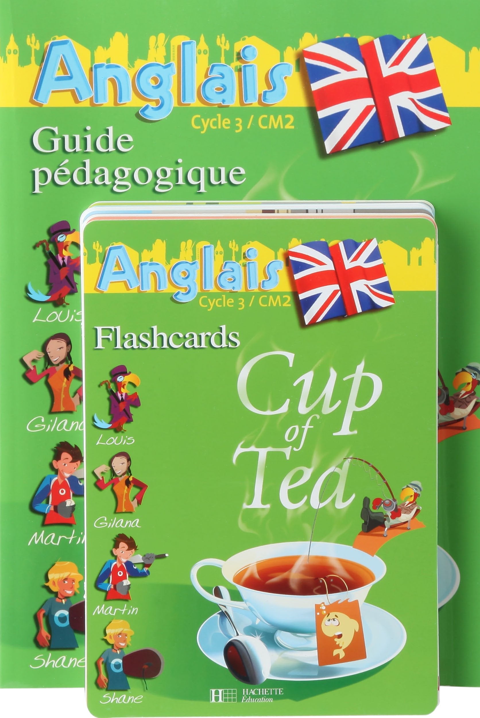 Cup of tea - Anglais CM2 guide péda. - Flashcards: Guide pédagogique + Flashcards Professional & Reference Books