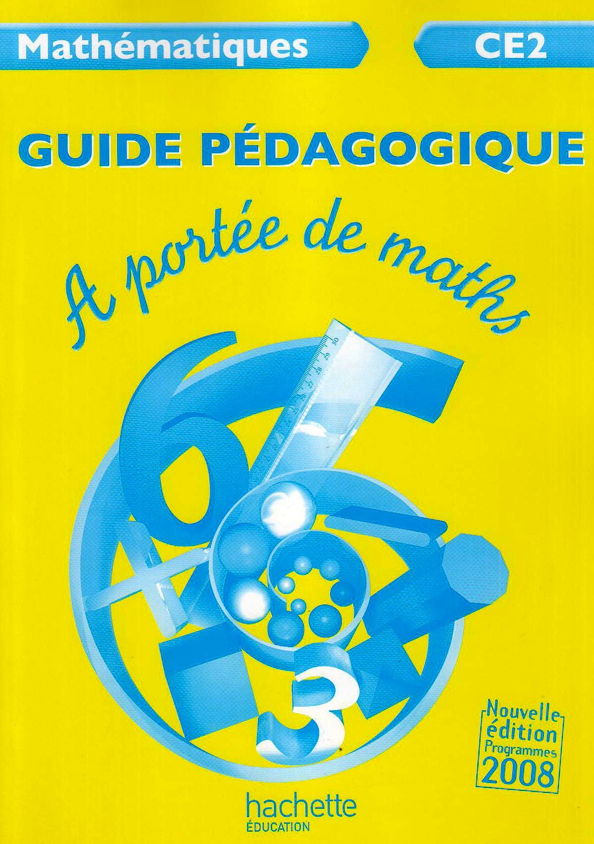 A portee de maths CE2 Guide pedagogique: Guide pédagogique Foreign Languages ​​& Dictionaries