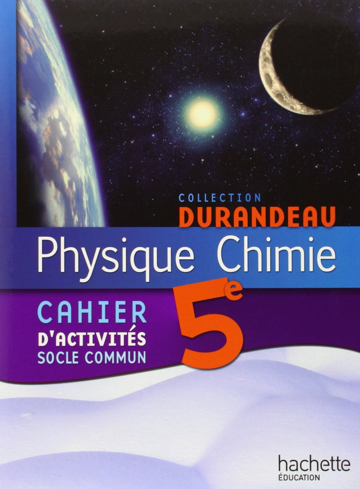 Physique-Chimie 5e cahier d'activités: Cahier d'activité socle commun Professional & Reference Books