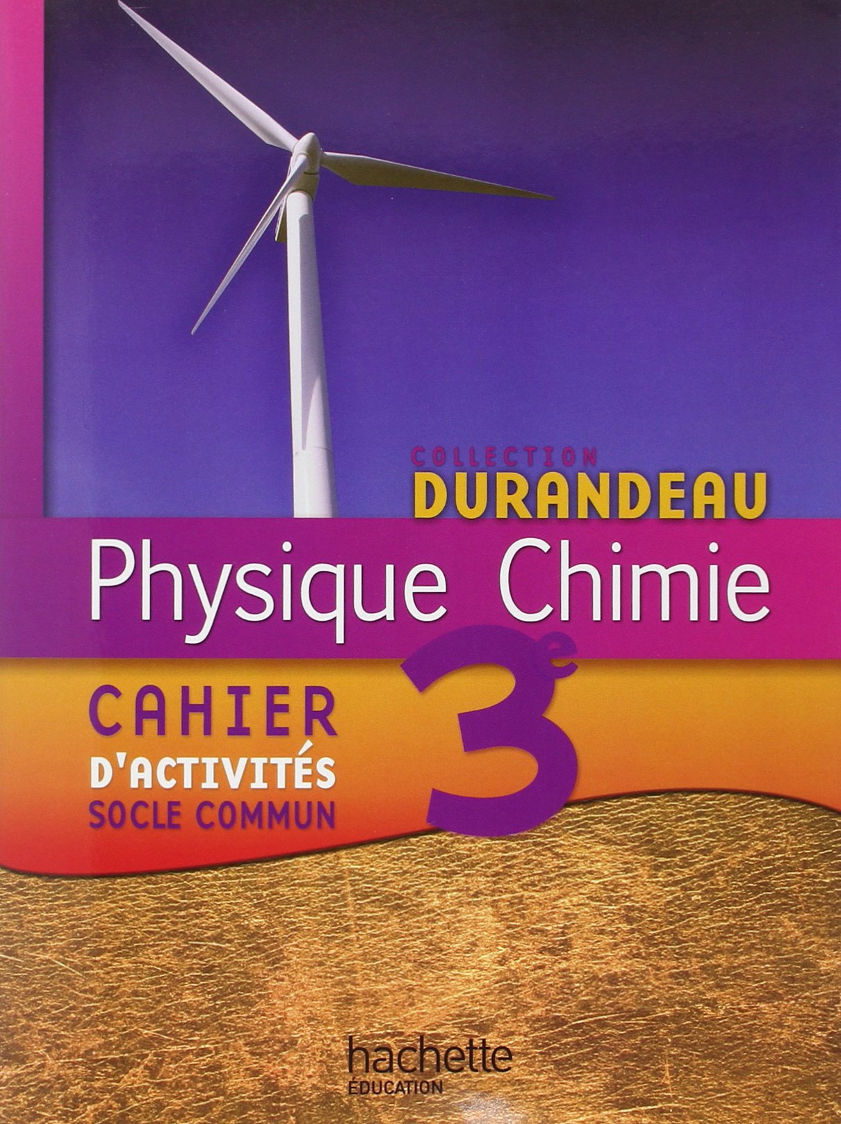 Physique-Chimie 3e cahier d'activités: Cahier d'activités socle commun Professional & Reference Books