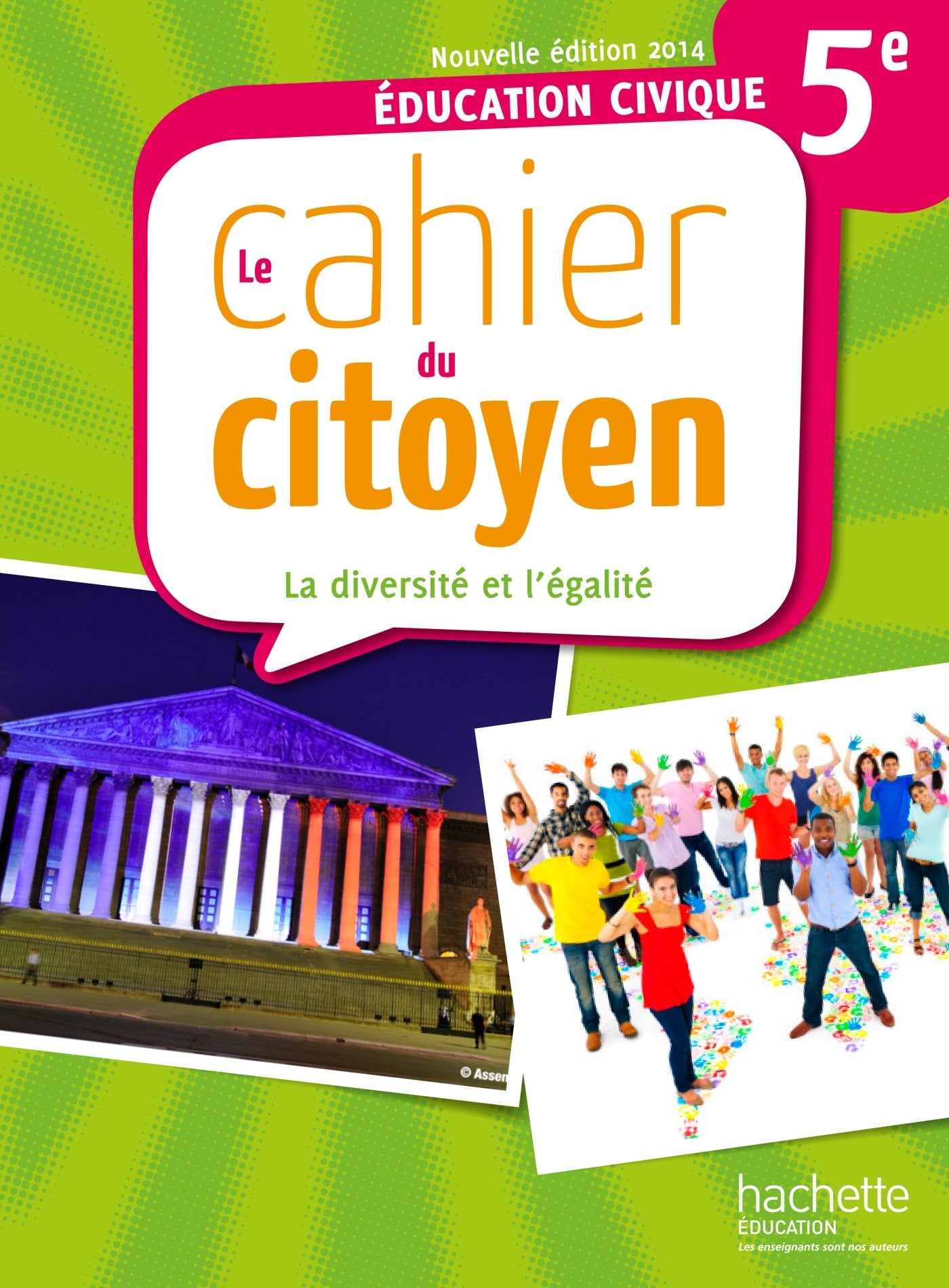 Cahier du citoyen 5ème - édition 2014 book
