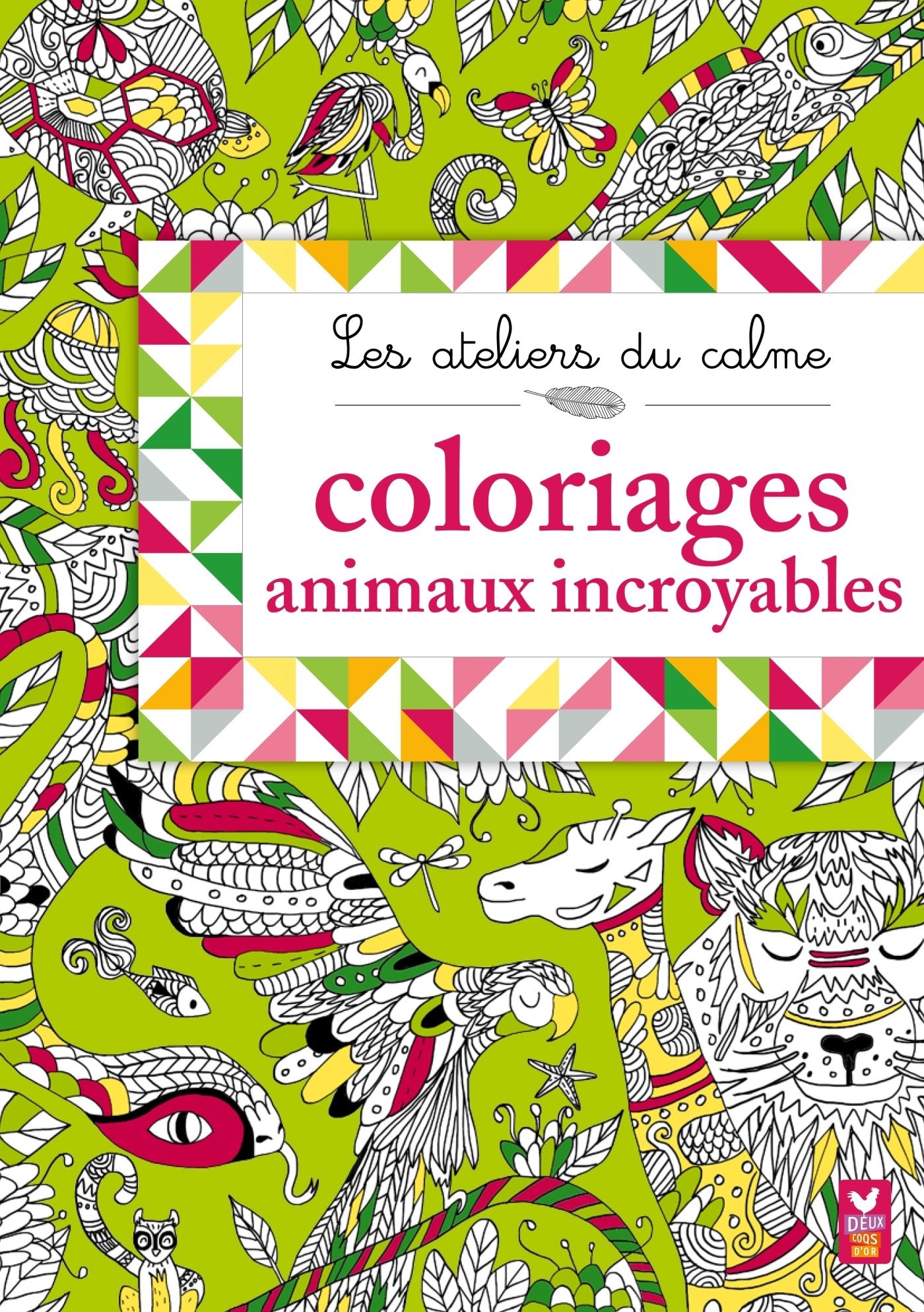 Coloriages animaux incroyables book