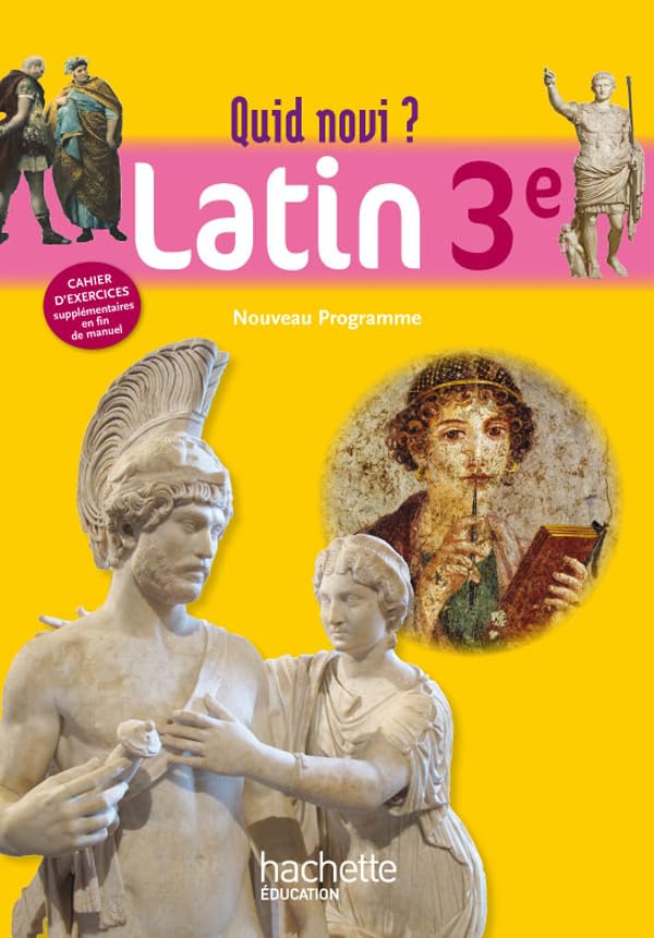 Quid Novi - Latin 3e - Livre élève - Edition 2012 book