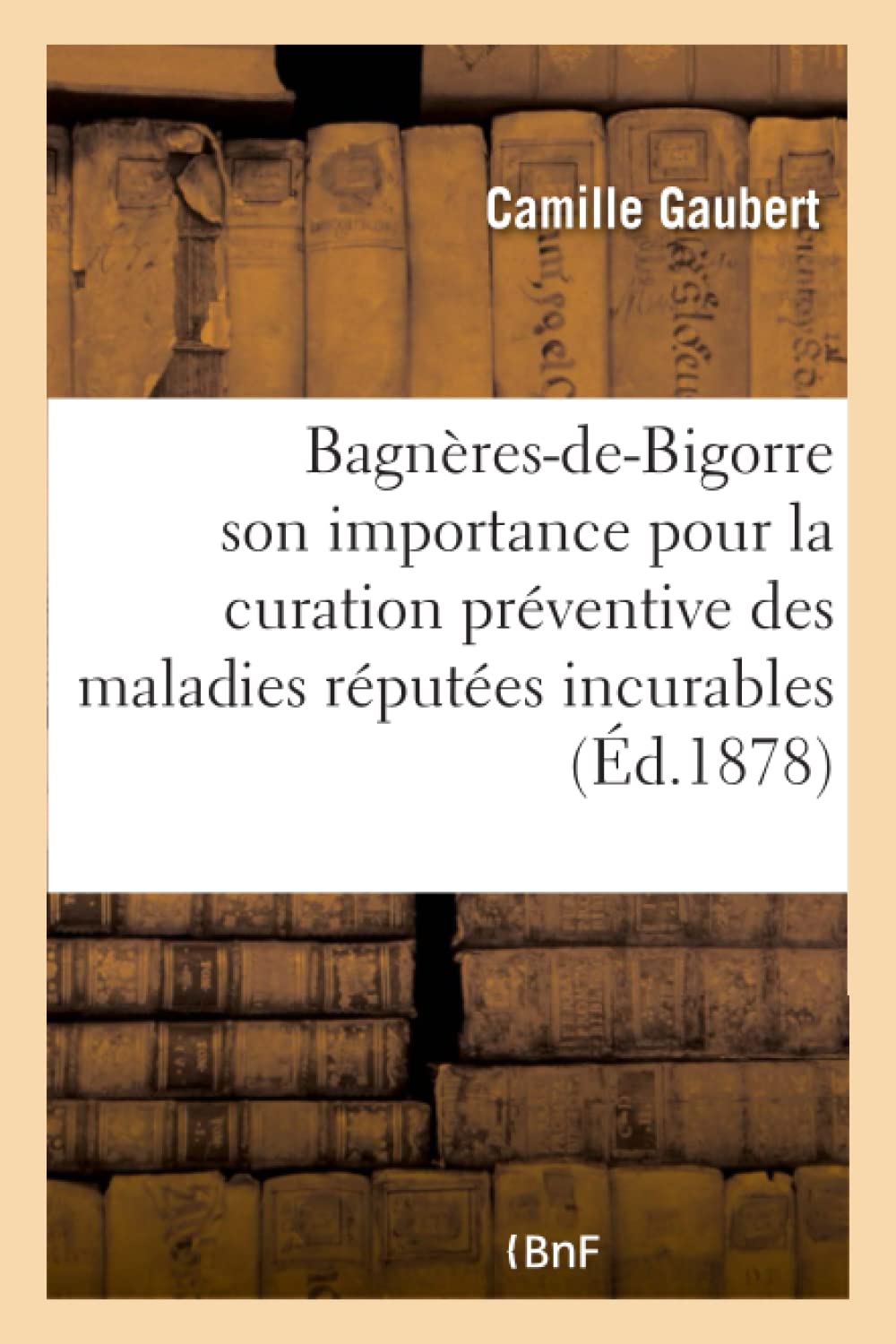 Bagnères-de-Bigorre, son importance pour la curation préventive des maladies réputées incurables book