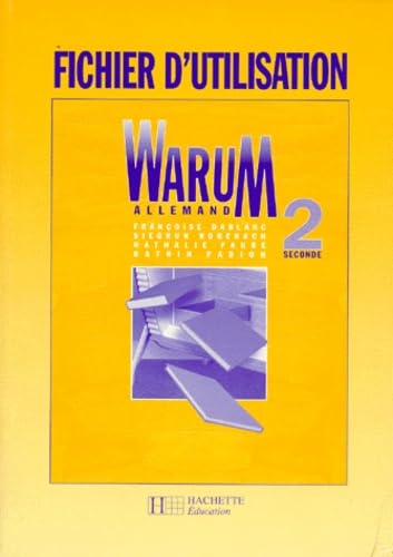 Allemand 2nde Warum. Fichier D'Utilisation Books