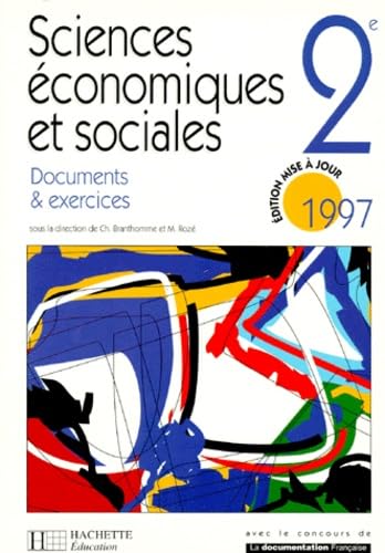 Sciences Economiques Et Sociales 2nde. Documents Et Exercices, Edition 1997 Books