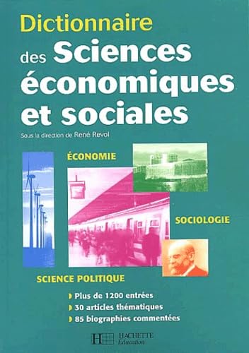 Dictionnaire Des Sciences Economiques Et Sociales book