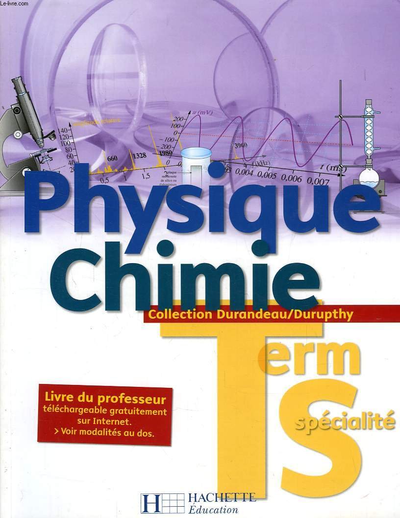 Physique Chimie. Tle S spécialité Books