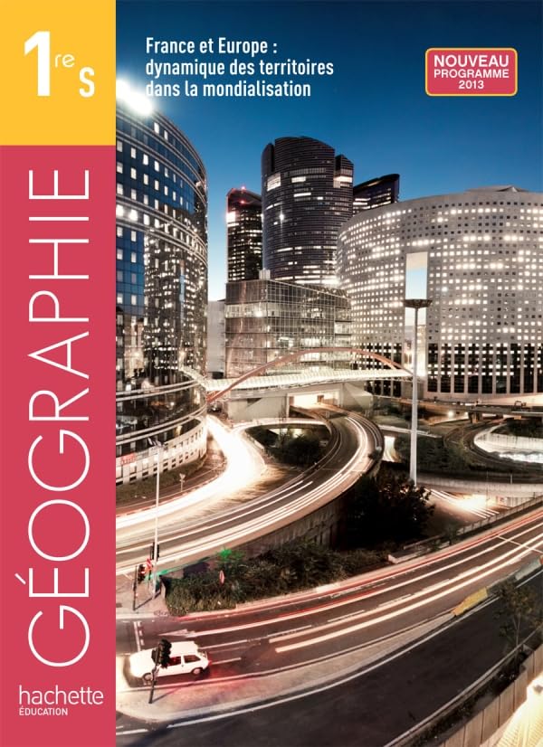 Géographie 1re S - livre de l'élève format compact - édition 2013 book