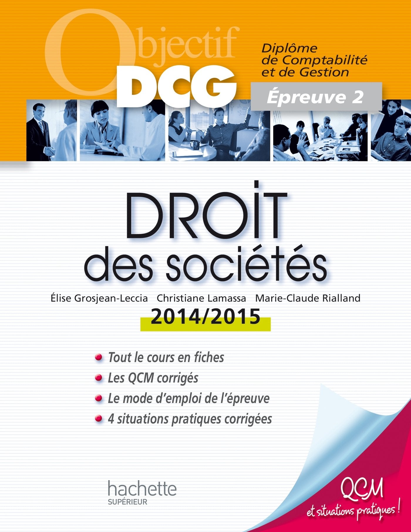 Objectif DCG - Droit des sociétés book
