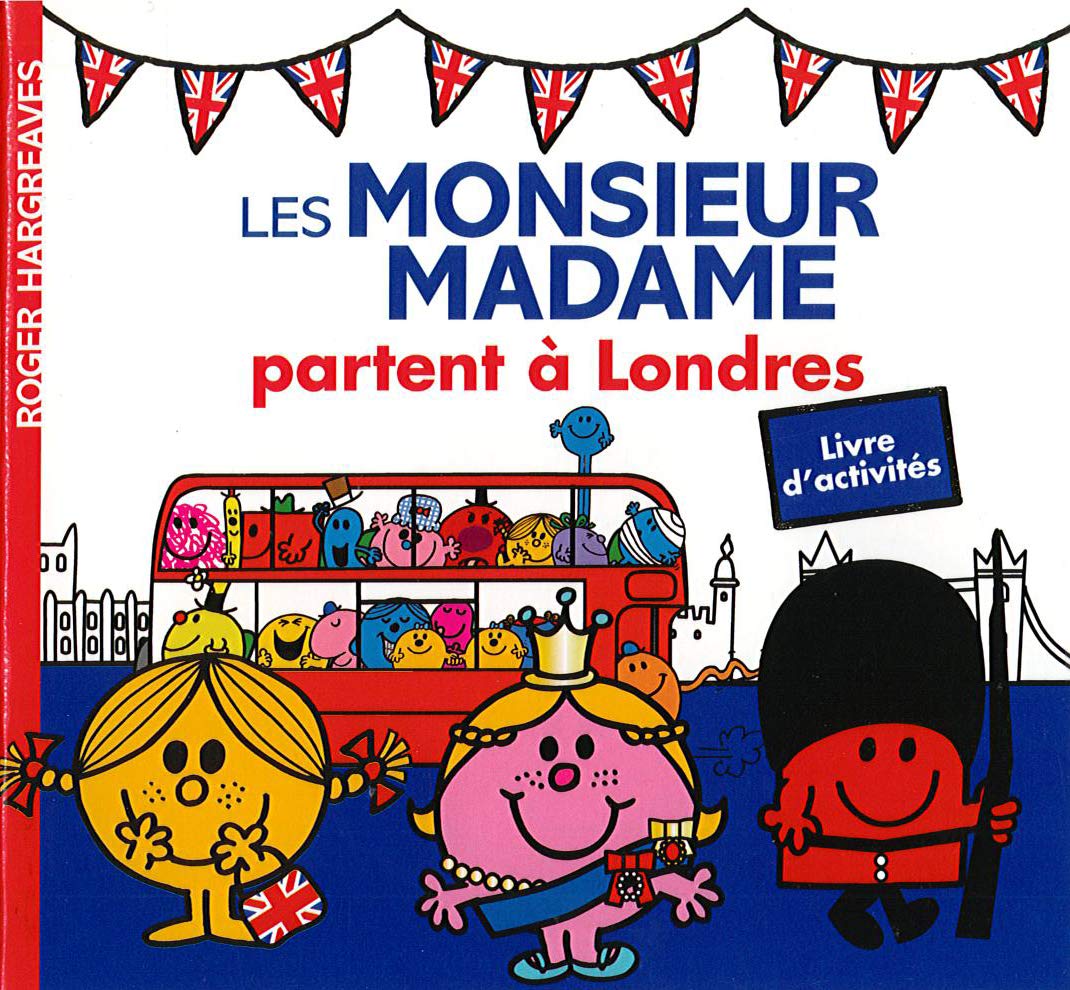 Les Monsieur Madame partent à Londres - Livre d'activités Books
