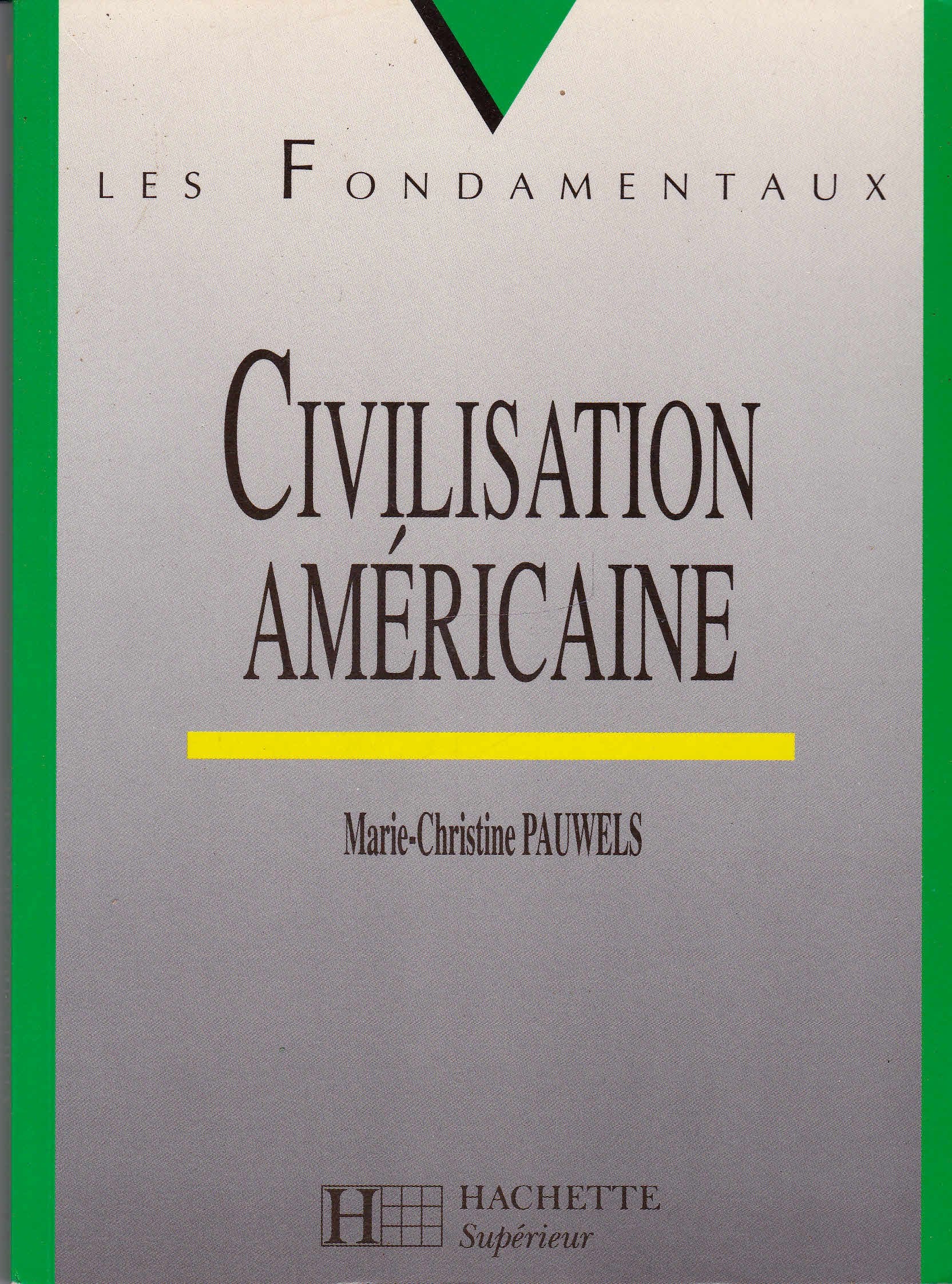Civilisation américaine book