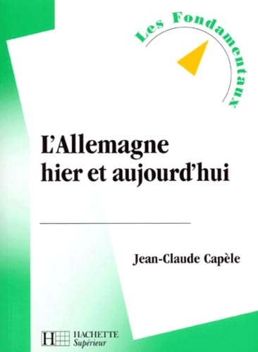 L'Allemagne hier et aujourd'hui Books