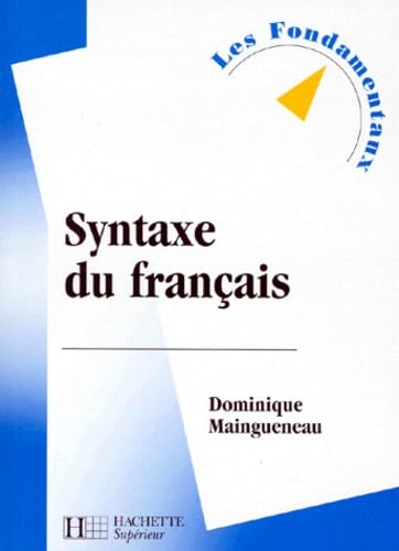 Syntaxe du français, édition revue et mise à jour book