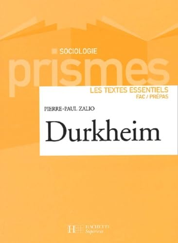 Durkheim - Les textes essentiels: Les textes essentiels book