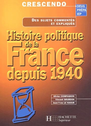 Histoire politique de la France depuis 1940 Non-fiction