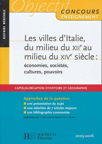Les villes d'Italie, milieu XIIe - au milieu XIVe siècle book