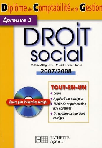 Droit social DCG Epreuve 3 book