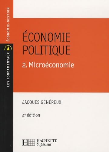 Economie politique: Tome 2, Microéconomie book