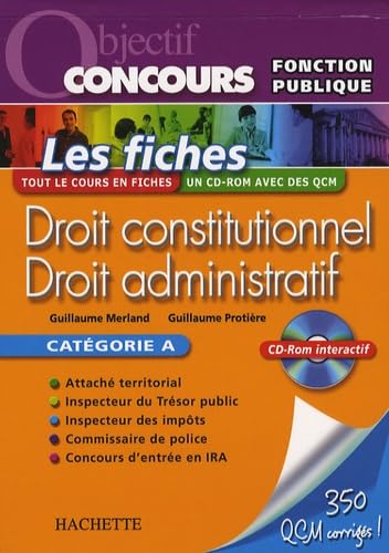 Droit constitutionnel - Droit administratif: Les fiches Catégorie A book