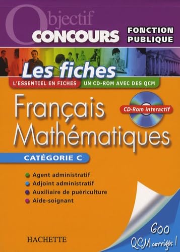 Français Mathématiques: Les fiches Catégorie C book