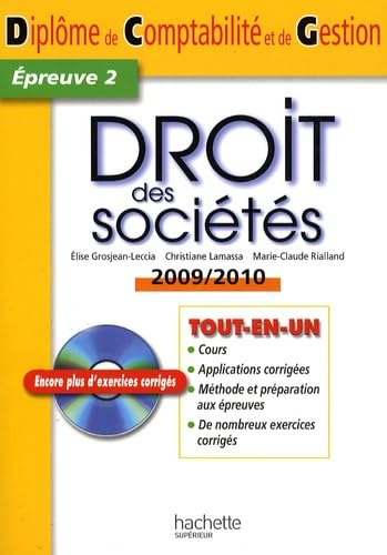 Droit des sociétes: Epreuve 2 book