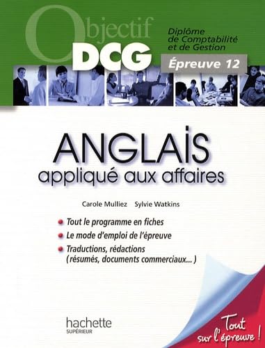 Anglais appliqué aux affaires DCG 12 book
