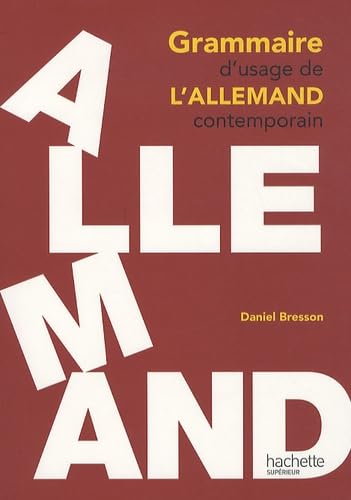 Grammaire d'usage de l'Allemand contemporain Books