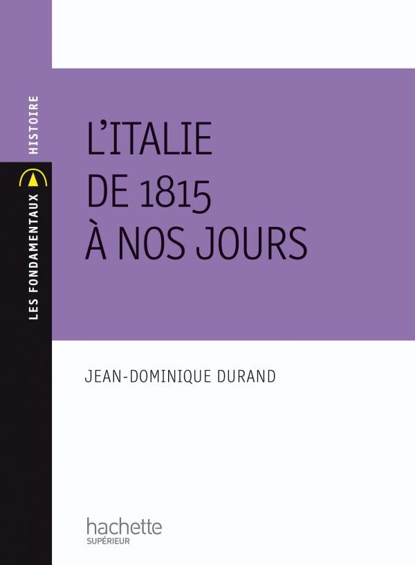 L'Italie de 1815 à nos jours book